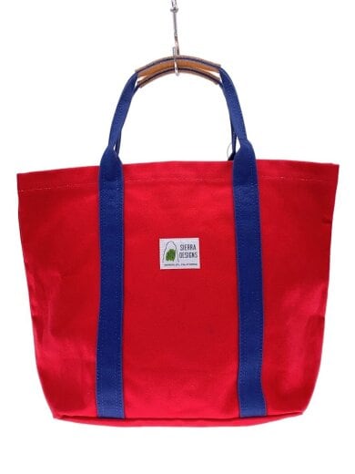 商品画像：トートバッグ/キャンバス/RED/無地// 1