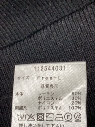 商品画像：ワンピース/FREE/レーヨン/BLK/無地/112544031// 4