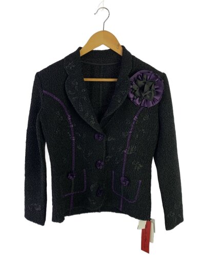 商品画像：noko ohno/ジャケット/42/ポリエステル/BLK 1