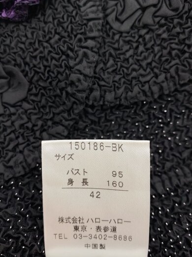 商品画像：noko ohno/ジャケット/42/ポリエステル/BLK 4