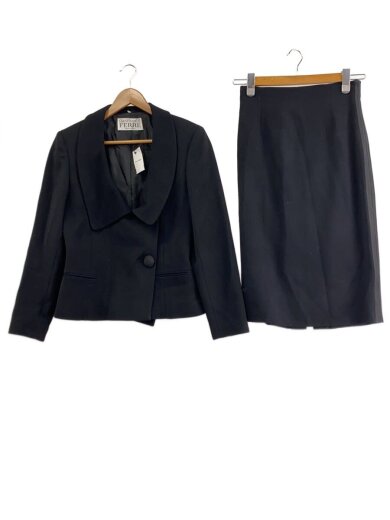 商品画像：セットアップ/38/ウール/BLK/無地 1