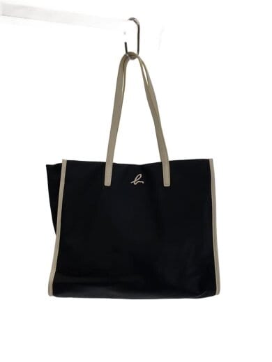 商品画像：トートバッグ/ナイロン/BLK/無地/WAS37-01 1