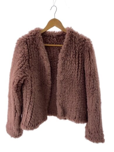 商品画像：ジャケット/FREE/ポリエステル/PNK/無地/1118600533-0 1