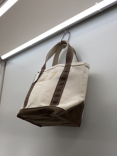 商品画像：ハンドバッグ/キャンバス/WHT/総柄 2