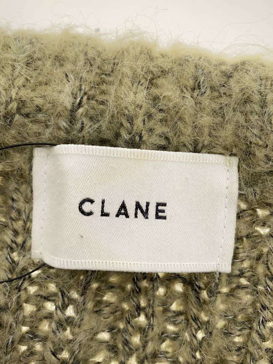 CLANE / カーディガン(厚手)/1/モヘア/KHK/11106-1092