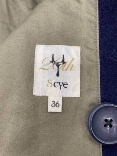 商品画像：コート/36/ウール/NVY/無地/1220-73092 3