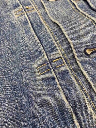 商品画像：Gジャン/XL/デニム/IDG/無地/PC9-A9518-0000 8