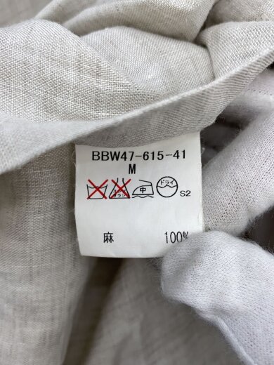 商品画像：長袖シャツ/M/リネン/BEG/BBW47-615-41 5