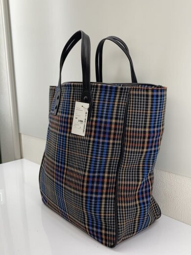 商品画像：トートバッグ/--/マルチカラー/チェック 2