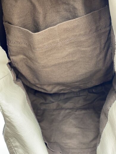 商品画像：トートバッグ/レザー/BEG/Permanent Age 6