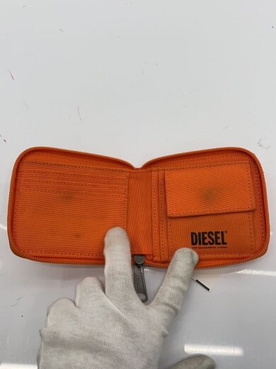 商品画像：2つ折り財布/キャンバス/ORN/無地/メンズ 4