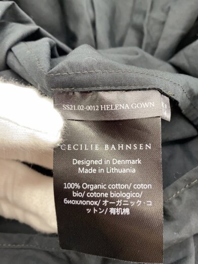 商品画像：半袖ワンピース/4/コットン/BLK/SS21.02-0012 5