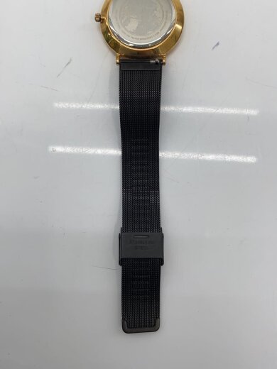 商品画像：クォーツ腕時計/アナログ/ステンレス/BLK/BLK/SS/14236-166 5