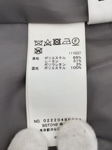 商品画像：ジャケット/S/ポリエステル/GRY/無地/02220480140 4