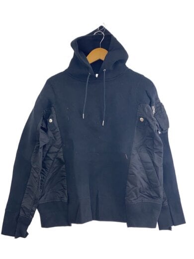 商品画像：パーカー/1/コットン/BLK/SCM-033 1