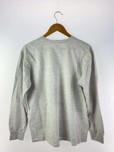 商品画像：長袖Tシャツ/M/コットン/GRY 2