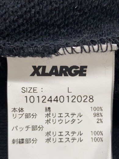 商品画像：スウェット/L/コットン/BLK/無地/101244012028 4