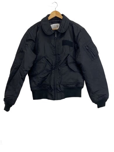 商品画像：フライトジャケット/L/ナイロン/BLK/783-4952042 1