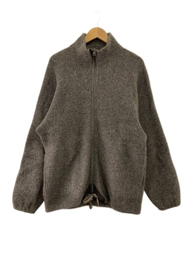 商品画像：フリースジャケット/1/ウール/BRW/無地/M21C-17CS01C 1