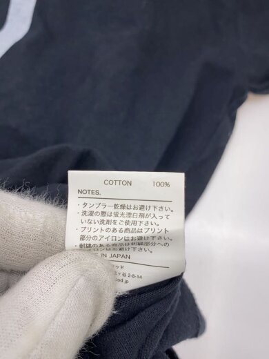 商品画像：Tシャツ/M/コットン/BLK/プリント 4