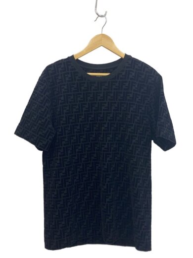 商品画像：カットソー/S/コットン/BLK/FY0936 A7D5 1