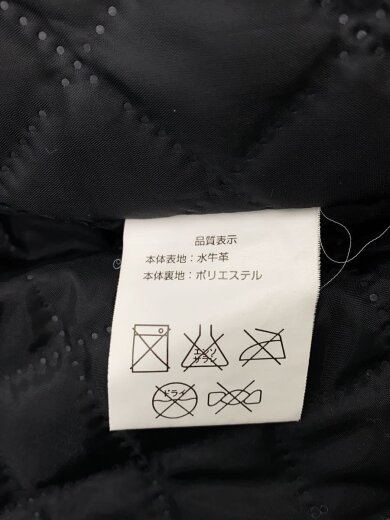 商品画像：シングルライダースジャケット/38/レザー/水牛革 5