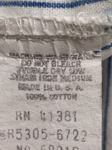 商品画像：ボトム/33/コットン/BLU/ストライプ 5