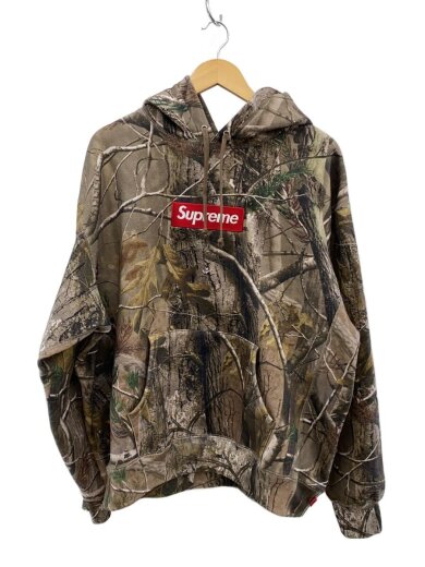 商品画像：パーカー/L/コットン/KHK/総柄 1