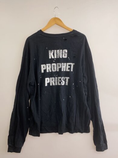 商品画像：長袖Tシャツ/L/コットン/BLK/プリント// 2