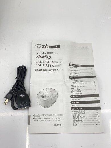 商品画像：炊飯器 極め炊き NL-DA18// 8