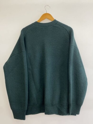 商品画像：22AW/Letterd Cardigan/カーディガン(厚手)/L/ウール/GRN/I22AW-K8// 2