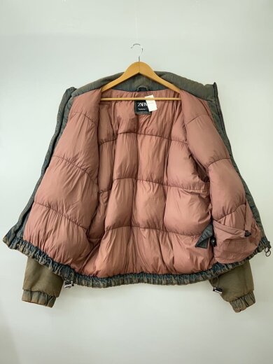 商品画像：中綿ジャケット/ヴィンテージ加工/XL/デニム/IDG/無地/6985/311/807 3