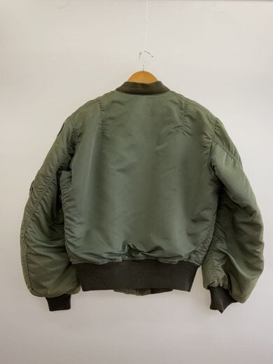商品画像：フライトジャケット/40/ナイロン/KHK/無地/M13409/8415-633-9628// 2