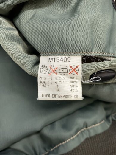 商品画像：フライトジャケット/40/ナイロン/KHK/無地/M13409/8415-633-9628// 5