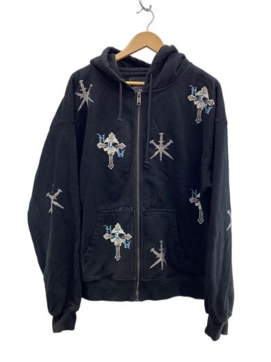 商品画像：ジップパーカー/L/コットン/SLV/DK-T5-UK 1