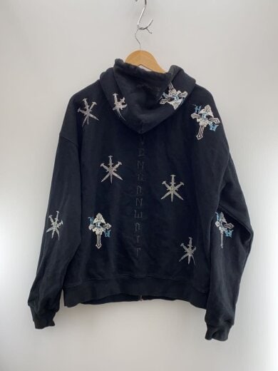 商品画像：ジップパーカー/L/コットン/SLV/DK-T5-UK 2