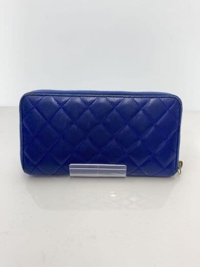 商品画像：長財布/レザー/BLU/無地/レディース 2