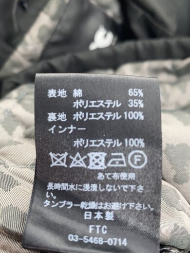 商品画像：コーチジャケット/M/コットン/BLK/FTC017AWJ06/裏地レオパード 4