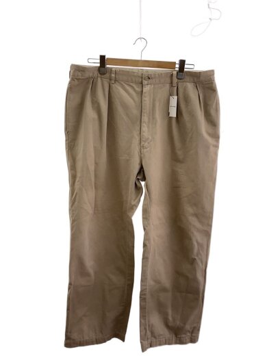 商品画像：ストレートパンツ/40/コットン/BEG/無地 1