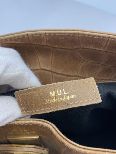 商品画像：M.U.L./トートバッグ/レザー/BRW/無地 5