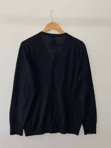 商品画像：カーディガン(薄手)/L/ウール/BLK 2