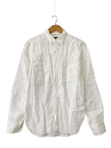 商品画像：長袖シャツ/44/コットン/WHT/8070010101// 1