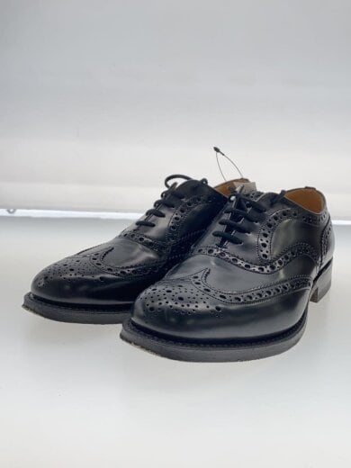商品画像：ドレスシューズ/--/BLK/レザー/7340/BURWOOD/size065/ウィングチップ// 2