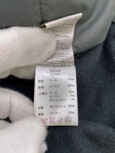 商品画像：ジャケット/44/ウール/GRY/350308　VZY83/擦れ/ホツレ/毛羽立ち/ドローコード// 5