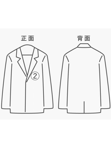 商品画像：ジャケット/M/ポリエステル/BLK/総柄/HA020177R// 8