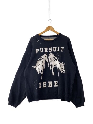 商品画像：ニット・セーター(厚手)/1/コットン/BLK/25HG-SS03/汚れ// 1