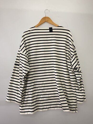 商品画像：長袖Tシャツ/40/コットン/WHT/ボーダー/2232-CS13-038 2