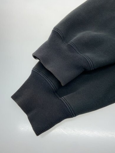 商品画像：ジップパーカー/L/コットン/BLK/無地/色褪せ、使用感有あり// 5