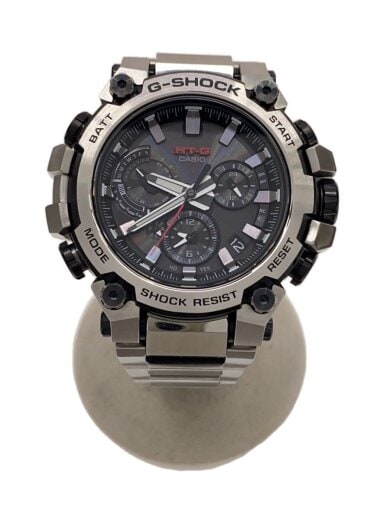 商品画像：ソーラー腕時計_G-SHOCK/アナログ/ステンレス/BLK/SLV// 1