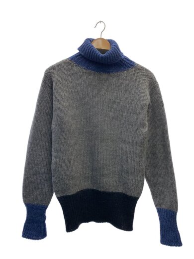 商品画像：GEORGE LOWE ROLL NECK/ニット・セーター(厚手)/46/ウール/GRY/8011140005 1